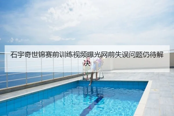 石宇奇世锦赛前训练视频曝光网前失误问题仍待解决